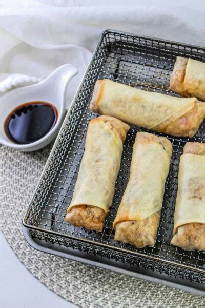 How Long To Cook Air Fryer Spring Rolls Ninja Foodi Spring Rolls