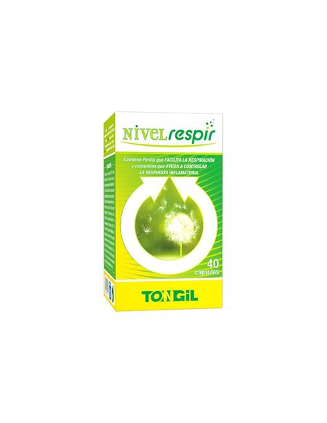 Nivelrespir 40 Capsulas De Tongil