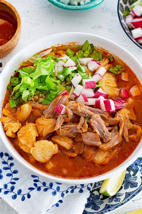 Pozole Rojo De Puerco Red Pozole With Pork Maricruz Avalos Kitchen Blog