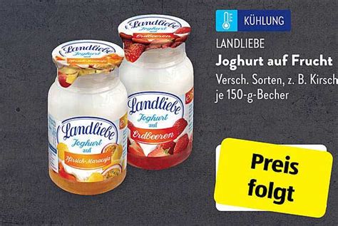 Landliebe Joghurt Auf Frucht Angebot Bei Aldi S D Prospekte De