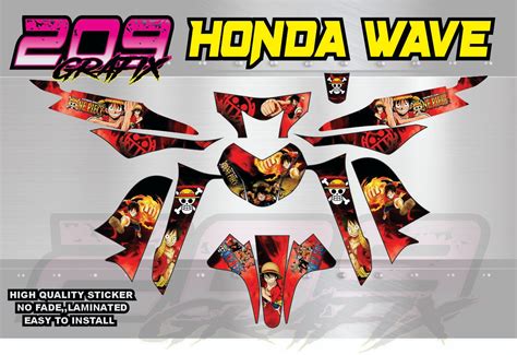 Honda Wave Full Body Decals Lazada Ph