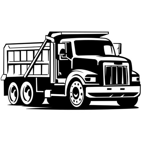 Dump Truck Silhouette Royalty-Free Images, Stock Photos & Pictures ...