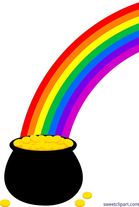 Pot Of Gold Rainbow Coloring Pages [2025]