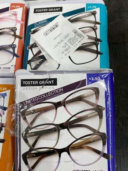 Foster Grant reading glasses. 2f - Lil Dusty Online Auctions - All ...