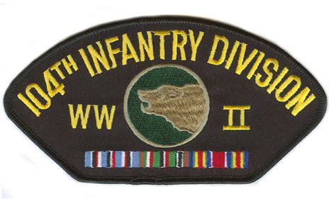 104th Infantry Division WWII Patch World War 2 Hat Patches