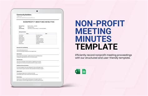 Blank Meeting Minutes Template In Word Pdf Google Docs Pages