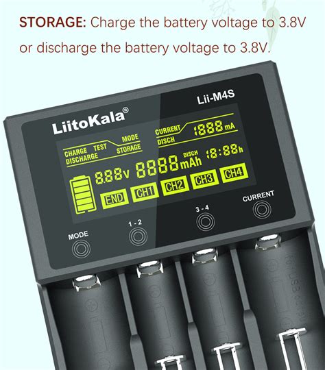 Liitokala Lii M4s Battery Charger