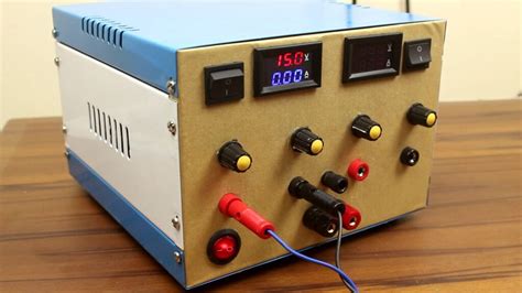 Diy Dual Channel Variable Lab Bench Power Supply V A W Build