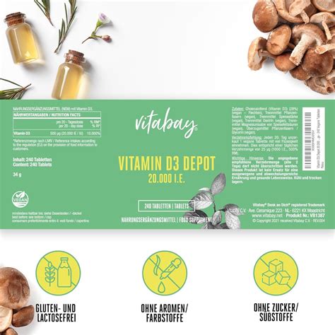 Vitabay Vitamin D Depot I E St Shop Apotheke