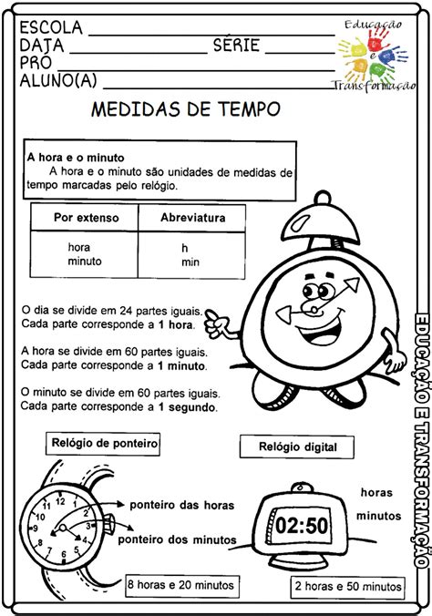 Grandezas E Medidas 3 Ano Revoeduca