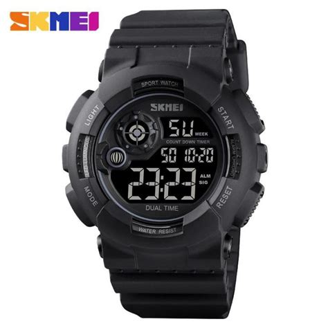 Skmei Men Sports Watches Fashion Waterproof Alarm Countdown Digital