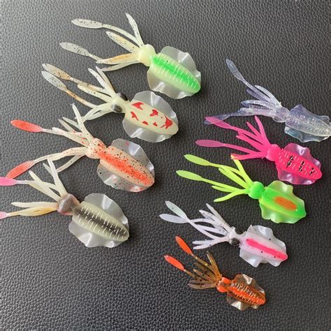 Oem Rubber Squid Skirts Octopus Soft Fishing Lures Cm Cm Cm Buy