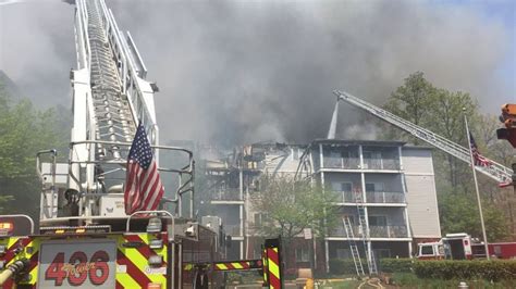 Fire Engulfs Centreville Senior Living Complex Wjla