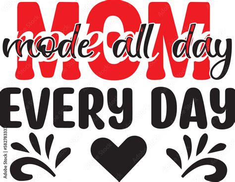 Mothers Day Svg Bundle Mom Svg Bundle Hand Lettered Svg Svg Files For Cricut Shirts