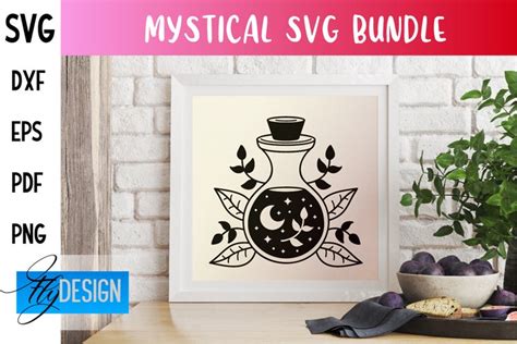 Mystical Svg Design Witchy Cutting File Magic 2766724