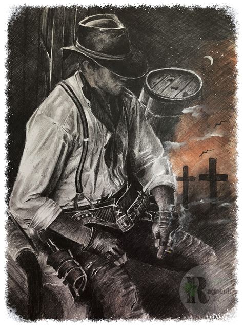 arthur morgan drawing 6