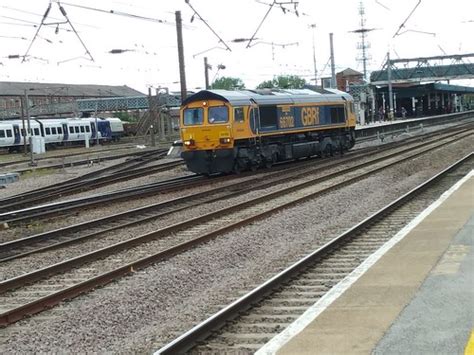 Gbrf Class 66 66702 Blue Lightning Working The 0d09 10 1 Flickr