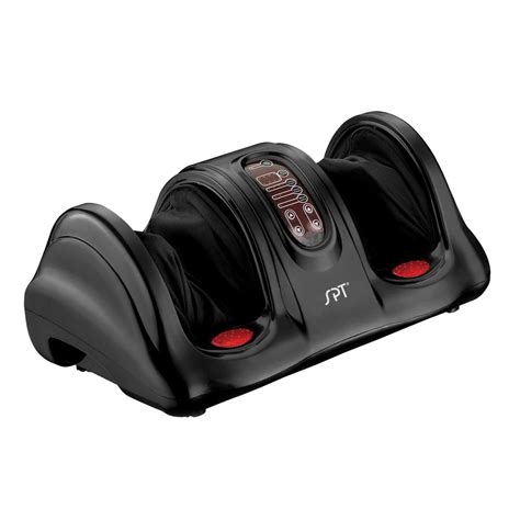 SPT 3-Speed Reflexology Foot Massager in Black-AB-765B - The Home Depot