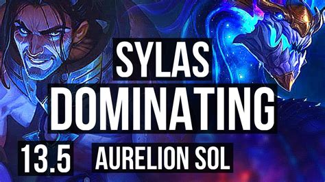 Sylas Vs Aurelion Sol Mid Games Dominating Kr Master