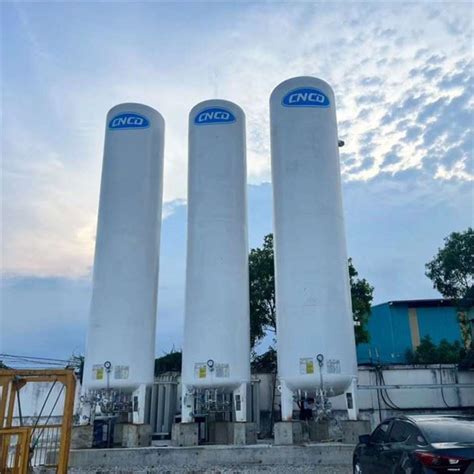 M Industrial Liquid Oxygen Nitrogen Argon Cryogenic Storage Tank