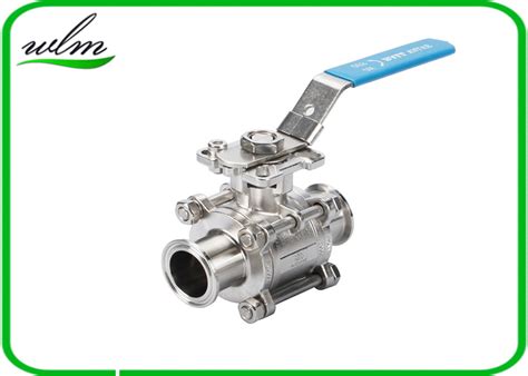 Dn150 Ss304 Tri Clamp Ball Valve Detachable Sanitary Pneumatic Ball Valve