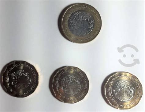 En Venta 4 Monedas Conmemorativas De 20 Pesos En Hermosillo Clasf