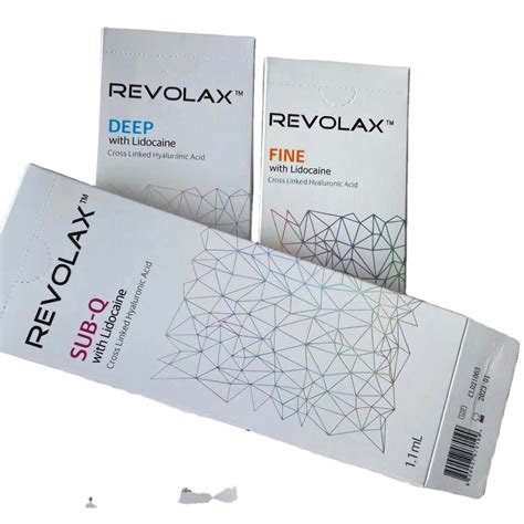 Korea Hyaluronic Acid Revolax Dermal Filler Injectable For Face Lips