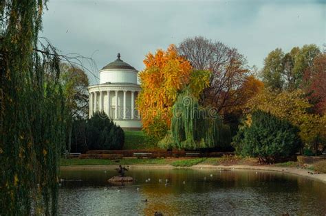 Temple Of Vesta In The Saxon Garden In Warsaw Stock Image Image Of