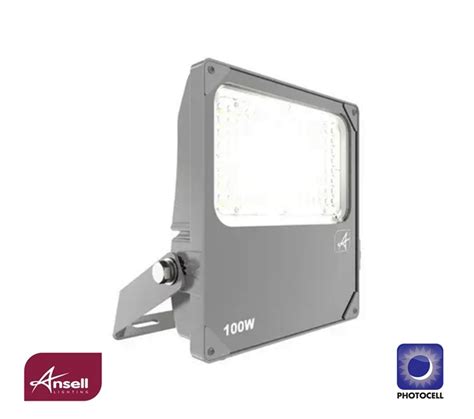 Ansell Aztec Coastal Asymmetrical Floodlight W Photocell Ledvista