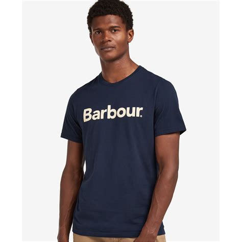 Barbour | Barbour Logo T-Shirt | Men | Navy Ny31 | Flannels