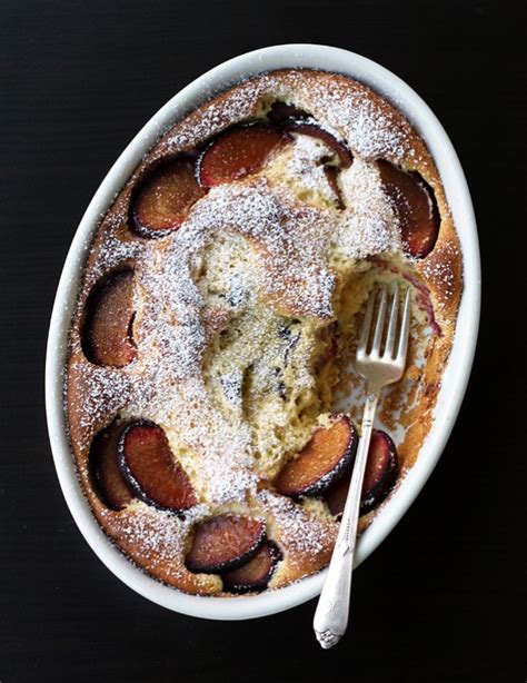 French Plum Clafoutis Clafoutis Aux Prunes Little Vienna