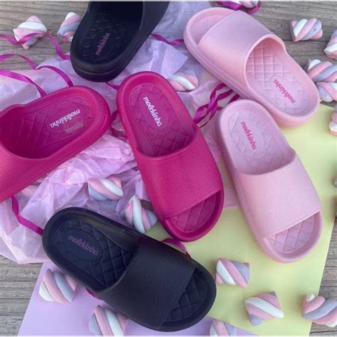 Chinelo Slide Infantil Nuvem Eva Molekinha Original Shopee Brasil