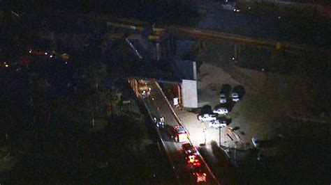 9 workers injured after temporary bridge collapses in Corona - ABC7 Los ...