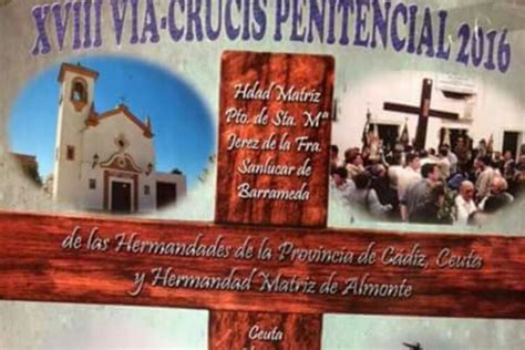 Los Rocieros Isle Os Participar N Un A O M S Del V A Crucis Penitencial