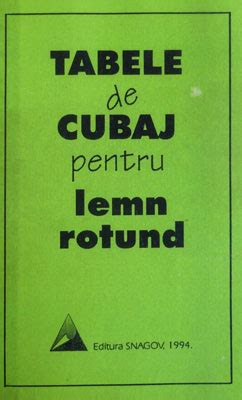 Tabele Cubaj Lemn Rotund