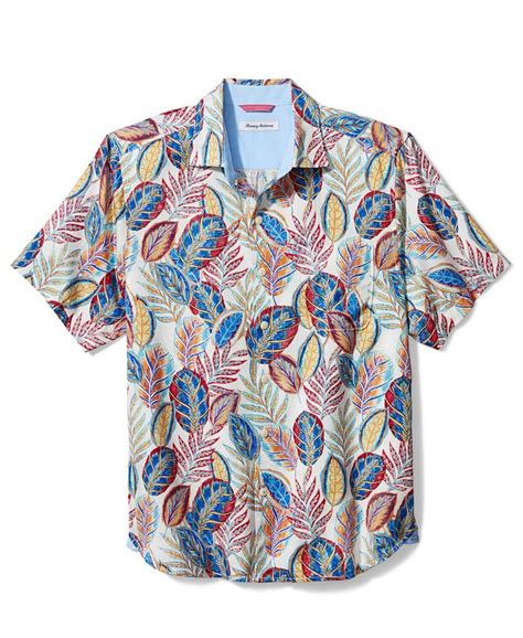 Tommy Bahama Mens Festival Fronds Classic Fit Botanical Print Camp Shirt Macys