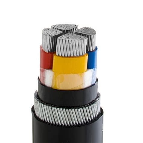 120mm 4core Aluminium XLPE Insulated Awa Armoured Power Cable Awa