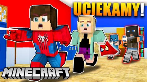 🕷️🕸️ Uciekamy Ze SzkoŁy W Minecraft Dowiedziała Się że Jestem