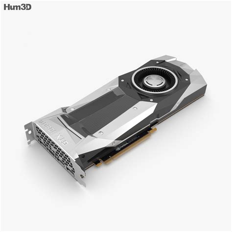 NVidia GeForce GTX 1080 TI Graphics Card 3D model - Electronics on Hum3D