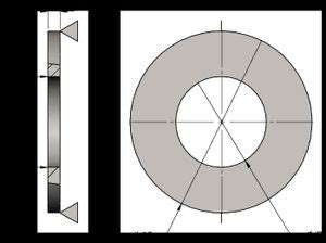 Plate Deflection Calculator Simple Annulus Hole Load EICAC