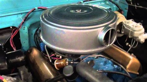 Engine Running 1956 Mercury Monclair Convertible Youtube