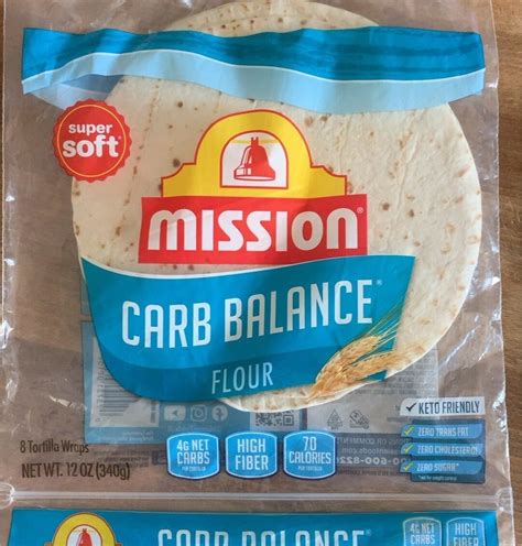 Carb Balance Flour Tortillas Mission 8 Tortilla Wraps