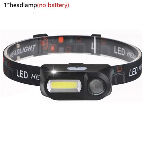 Налобный Фонарь 18650 Headlamp 18650 Waterproof Cob 18650 Headlight