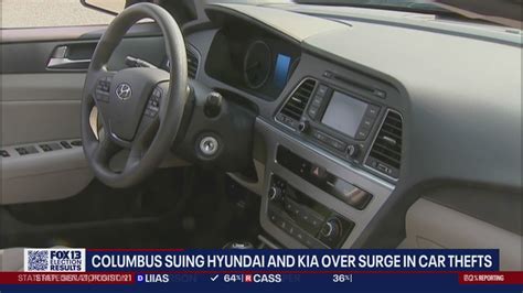 Columbus Suing Hyundai Kia Over Surge In Car Thefts Fox 13 Seattle