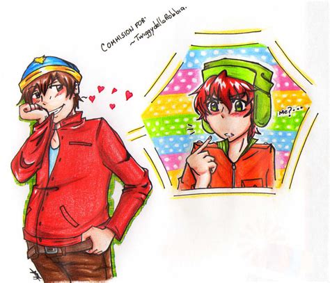 COMMISION- Cartman and Kyle by YessSullivan on DeviantArt