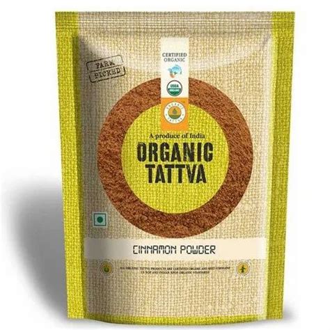 Organic Tattva Cinnamon Powder Packaging Type Pp Bag Packaging Size