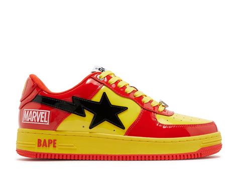 Marvel X Bapesta Iron Man Bape 1i73191902 Red Flight Club