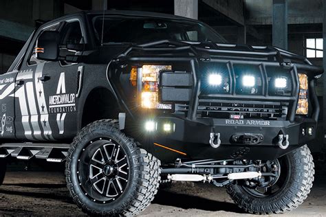 Road Armor F B Stealth Series Full Width Black Front Winch Hd