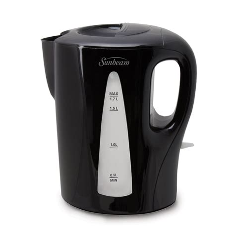 Sunbeam 1 7L Cordless Electric Kettle Black