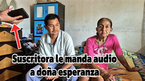 las caras que hace Doña pelada Brayan le enseña el audio que le